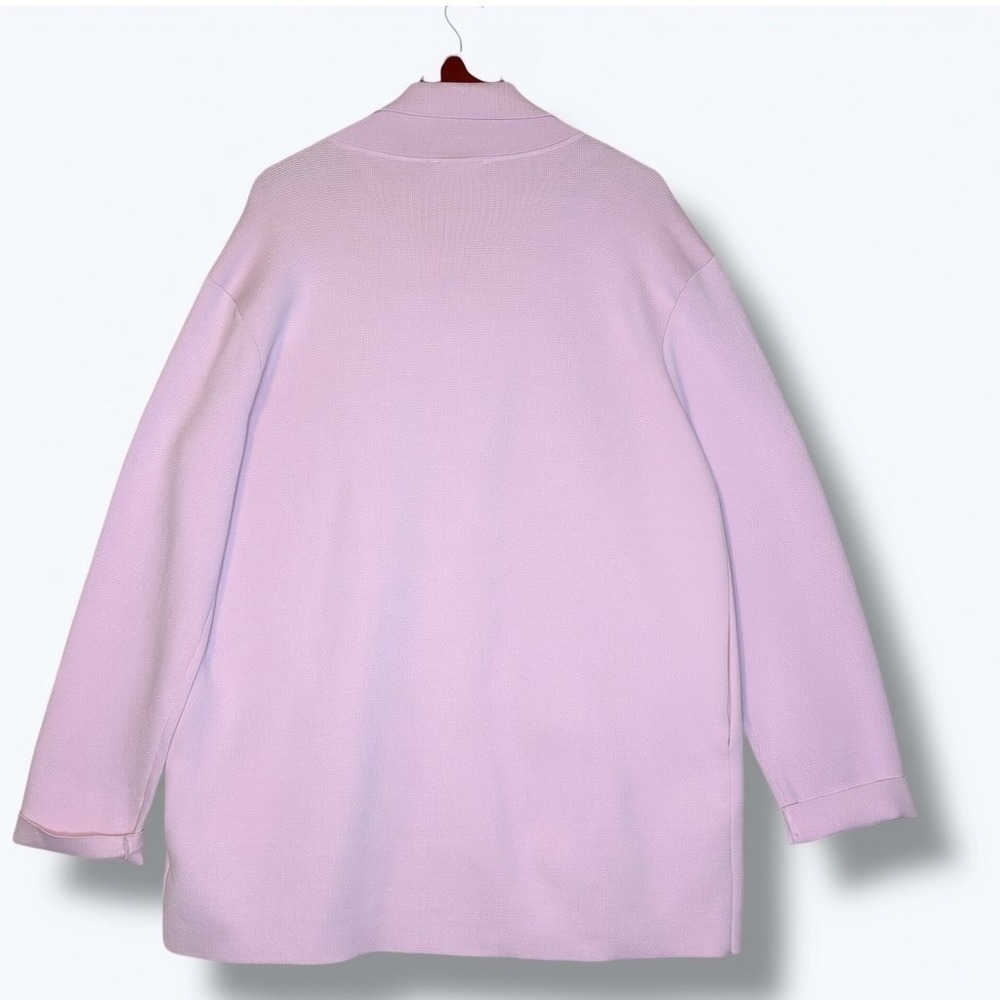 Tahari Arthur S Levine Women's Blazer‎ Jacket Size M Purple Oversized Easter - Picture 2 of 8